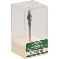 Labor frézer (Egyszeru fogazás) (Black Coated) (257), Kézidarab (HP, Ø 2,35 mm, ISO 104, 44,5 mm) ISO 60 közepes, Egyszeru keresztvágatú fogazás - medium (ISO 176), Keményfém, 14 mm, 1 darab