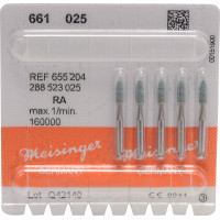 Keramische Schleifer 661, kerámia-csiszoló, zöld, ISO 025, RA, 5 darab