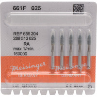 Keramische Schleifer 661, kerámia-csiszoló, zöld, ISO 025, finom, RA, 5 darab