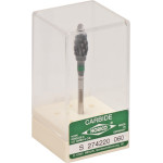 Labor frézer (Keresztfogazás) (Black Coated) (251), Kézidarab (HP, Ø 2,35 mm, ISO 104, 44,5 mm) ISO 60 durva, Keresztfogazás, Keményfém, 14 mm, 1 darab