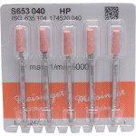 Keramische Schleifer S653, kerámia-csiszoló, narancs, ISO 040, HP, 5 darab