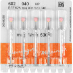 Keramische Schleifer 602, kerámia-csiszoló, rózsaszín, ISO 040, HP, 5 darab