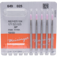 Keramische Schleifer 649, kerámia-csiszoló, rózsaszín, ISO 025, HP, 5 darab