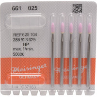 Keramische Schleifer 661, kerámia-csiszoló, rózsaszín, ISO 025, HP, 5 darab