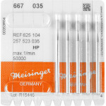 Keramische Schleifer 667, kerámia-csiszoló, rózsaszín, ISO 035, HP, 5 darab