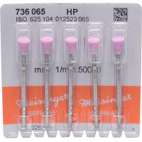Keramische Schleifer 736, kerámia-csiszoló, rózsaszín, ISO 065, HP, 5 darab