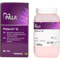Palavit (G), Mintázó műanyag, piros, Por, 500 g, 1 darab