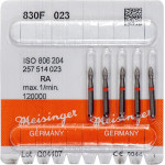 Diamanten 830, gyémántcsiszoló, piros, ISO 023, RA, 5 darab