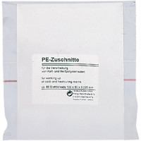 PalaXpress® Packung ca. 80 Blatt PE-Zuschnitte, 100 x 80 x 0,025 mm
