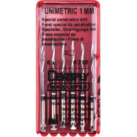 UNIMETRIC Eindringungsbohrer - 6 darabos csomag, , fekete, méret 310 - C021220031000