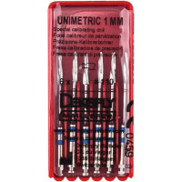 UNIMETRIC Kalibrierbohrer - csomag 6 Bohrer, kék, méret 110 - C021320011000