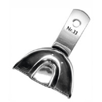 Wiro-lock Abdrucklöffel - 1 db, 33 felső, Front teilbezahnt, standard - HWL 323-33