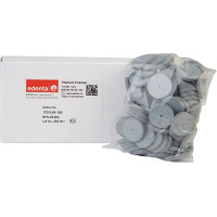 Polírozó (Fém), szereletlen ISO 220 Korong, szürke, Szilíciumkarbid- Szilikon, 3 mm, 100 darab