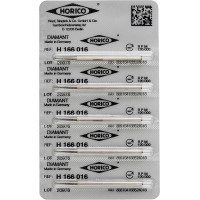 Diamant H 166, gyémántcsiszoló, ISO 016, 5 darab