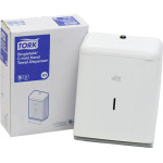 TORK® Spender für Zickzack- und Lagenfalz-Handtücher, Metall - Stück weiß - 208140