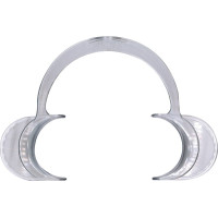 Cheek Retractor - 2 darabos csomag, klar, für Erwachsene - 511588