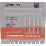 Keramische Schleifer 645, kerámia-csiszoló, fehér, ISO 028, FG, 5 darab