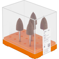 Keramische Schleifer 743S, kerámia-csiszoló, barna, ISO 130, HP, 5 darab