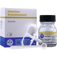 Interims - Kronenzement - Packung 20 g Pulver