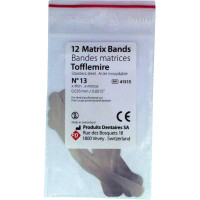 Matrizen nach Tofflemire - 12 darabos csomag, Typ 13, Stärke 0,035 mm, für Kinder - 41515 Matrizen nach Tofflemire - 12 darabos csomag, Typ 13, Stärke 0,035 mm, für Kinder - 41515