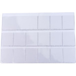 Dentalfilmtasche Packung 50 Filmtaschen Filmformat 3 x 4 cm für 15 Zahnfilme mit Datenfeld, ohne Lochung, Nr. 80251