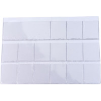 Dentalfilmtasche Packung 50 Filmtaschen Filmformat 3 x 4 cm für 15 Zahnfilme mit Datenfeld, ohne Lochung, Nr. 80251