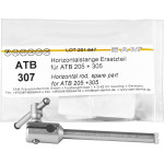 Horizontalstange - Stück mit Klemmung Bissgabel - ATB 307