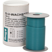 Viaszhuzal, Tekercs, kerek, extrakemény, 2,5 mm, 1 Csomag