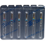 Mtwo® Instrumente Blisterpackung 6 darab, Taper.04-.06, ABT 21 mm