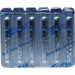 Mtwo (16 ¦ 25 mm) (4 %) (ISO 10), Gyökércsatorna reszelő (kézzel), Könyökdarab (CA, Ø 2,35 mm, ISO 204) ISO 10 sterilen csomagolva, forgó, Nikkel-titán, 16 - 25 mm, 6 darab