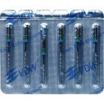 Mtwo (16 ¦ 25 mm) (4 %) (ISO 35), Gyökércsatorna reszelő (kézzel), Könyökdarab (CA, Ø 2,35 mm, ISO 204) ISO 35 sterilen csomagolva, forgó, Nikkel-titán, 16 - 25 mm, 6 darab