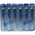 Mtwo (16 ¦ 25 mm) (5 %) (ISO 30), Gyökércsatorna reszelő (kézzel), Könyökdarab (CA, Ø 2,35 mm, ISO 204) ISO 30 sterilen csomagolva, forgó, Nikkel-titán, 16 - 25 mm, 6 darab