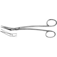 Schere nach Locklin - 1 db, HSB 039-16, 160 mm, gezahnt - HSB 039-16