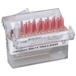 TMS® LINK - csomag 20 Einzelstifte, Bohrer K-89, Handschraubschlüssel, Minuta rózsaszín L501 - L501