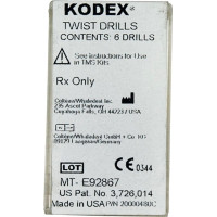 TMS® LINK - csomag 6 KODEX Drills Minim/Link Plus K 92 silber - K92