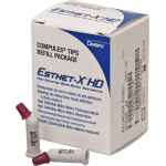 Esthet X HD (A4) (Body), Tömőanyag (Kompozit), Kapszulák, röntgenopák, fényre keményedő, Mikrohybrid-kompozit, 10 darab