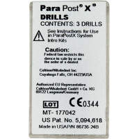 ParaPost® X™ Bohrer - 3 darabos utántöltő csomag, Ø 1,25 mm, piros - P425