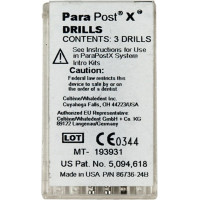 ParaPost® X™ Bohrer - 3 darabos utántöltő csomag, Ø 1,5 mm, fekete - P426