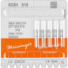 Diamanten 833, gyémántcsiszoló, sárga, ISO 018, FG, 5 darab