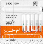 Diamanten 840, gyémántcsiszoló, zöld, ISO 010, FG, 5 darab