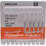 Diamanten 840, gyémántcsiszoló, zöld, ISO 016, FG, 5 darab