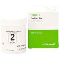 roeko Retracto, geflochten - csomag 225 cm Retraktionsfaden nicht imprägniert mittel - 511002