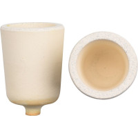 Schmelztiegel und Einsätze Packung 6 Fornax Keramikeinsätze