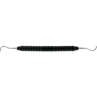 Universalkürette nach McCall AC - 1 db, Figur 17S/18S, 165 mm, Prämolaren, Molaren, PEEK Griff, fekete - DB377R Universalkürette nach McCall AC - 1 db, Figur 17S/18S, 165 mm, Prämolaren, Molaren, PEEK Griff, fekete - DB377R