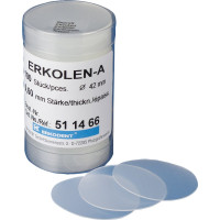 Erkolen A (0,6 x 42 mm), Sapka fólia, átlátszó, opák, Polipropilén, 100 darab Erkolen A (0,6 x 42 mm), Sapka fólia, átlátszó, opák, Polipropilén, 100 darab