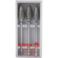 Diamanten 5860, gyémántcsiszoló, fekete, ISO 060, HP, 3 darab