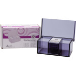 Wattecenter Rundlocheinsatz - 1 db, schmale Stegen, rauchgrau - 414.40