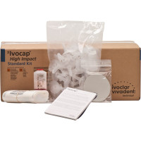 SR Ivocap High Impact (Pink) (Kit), Fogsor-műanyag, rózsaszín, sima, Melegkötő műanyag, 50 darab