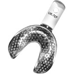 Wiro-lock Abdrucklöffel - 1 db, alsó-7EP, méret M, perforált, für unbezahnte Kiefer - HWL 357-07