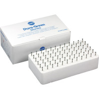 Dura Green (IC1) (ISO 30) Medium, Polírozó, Kézidarab (HP, Ø 2,35 mm, ISO 104) ISO 30 Kehely, ISO-Forma 013, Szilíciumkarbid, 72 darab